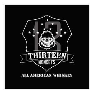 Thirteen Monkeys Logo V-Neck Tee
